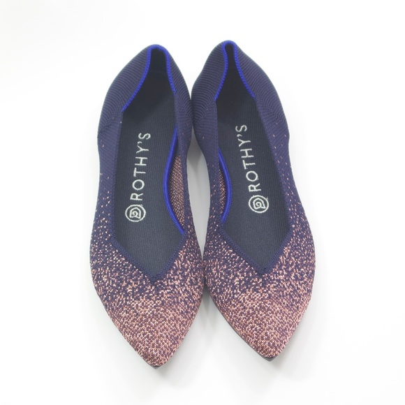 rothys metallic point